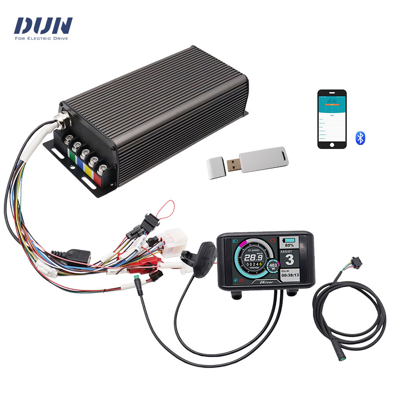 Bldc Controller 72V 150A Sabvoton - Sabvoton-Controlador BLDC com Bluetooth, Display TFT,