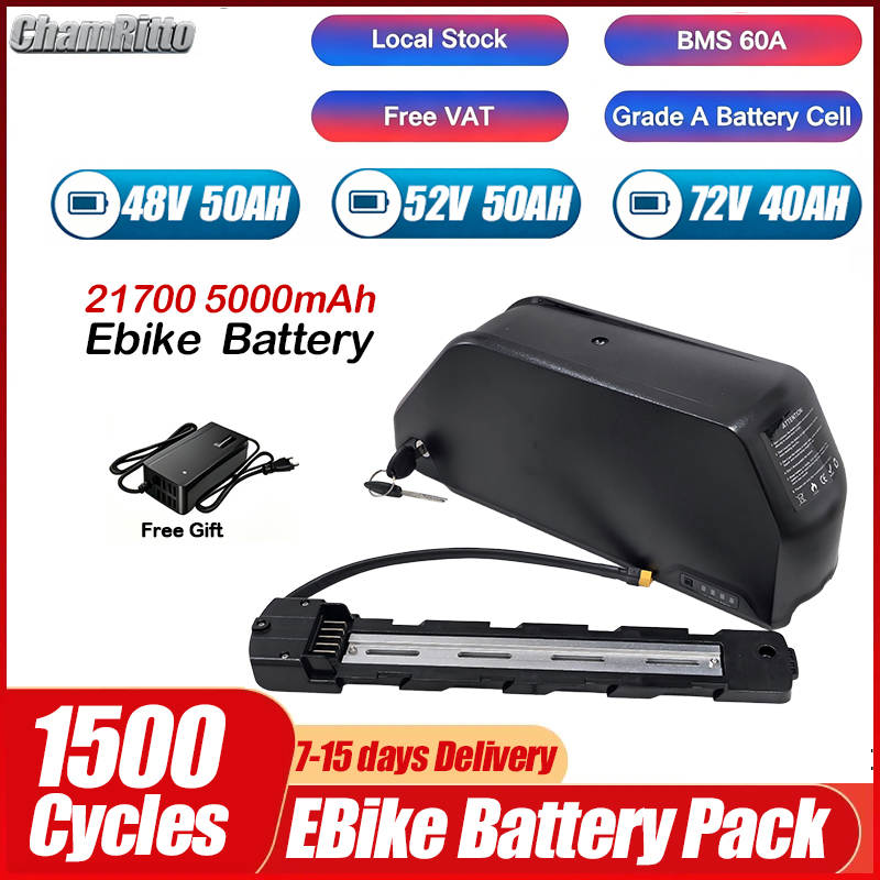 Electric Bicycle Battery 72V 30Ah - Bicicleta elétrica 36v 48v 52v 25ah