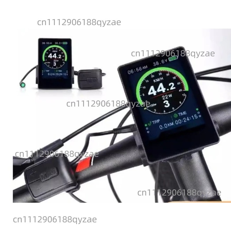 Tongsheng Tsdz2B Mid Drive Motor - Display Colorido KM-One para Bicicleta Elétrica