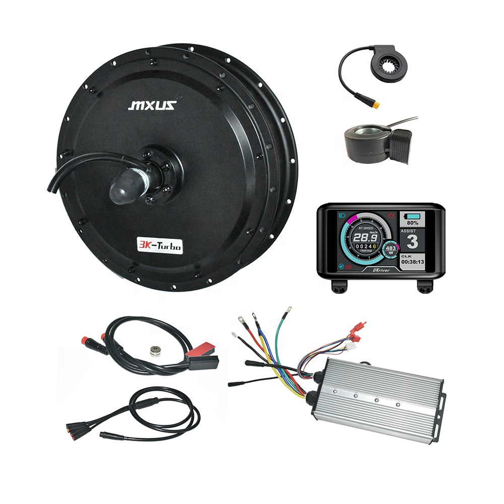 Ebike Conversion Kit 72V 3000W - MXUS Bicicleta Elétrica 135mm Motocicleta 72V