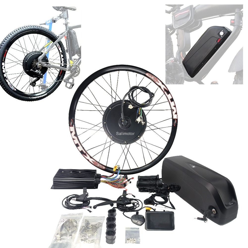 Ebike Conversion Kit 72V 3000W - Kit de Conversão para Bicicleta Elétrica