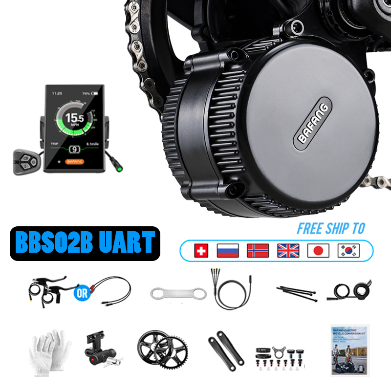 Bafang Bbs02B 48V 750W Mid Drive Kit - Bafang M325 M215 Kit de conversão