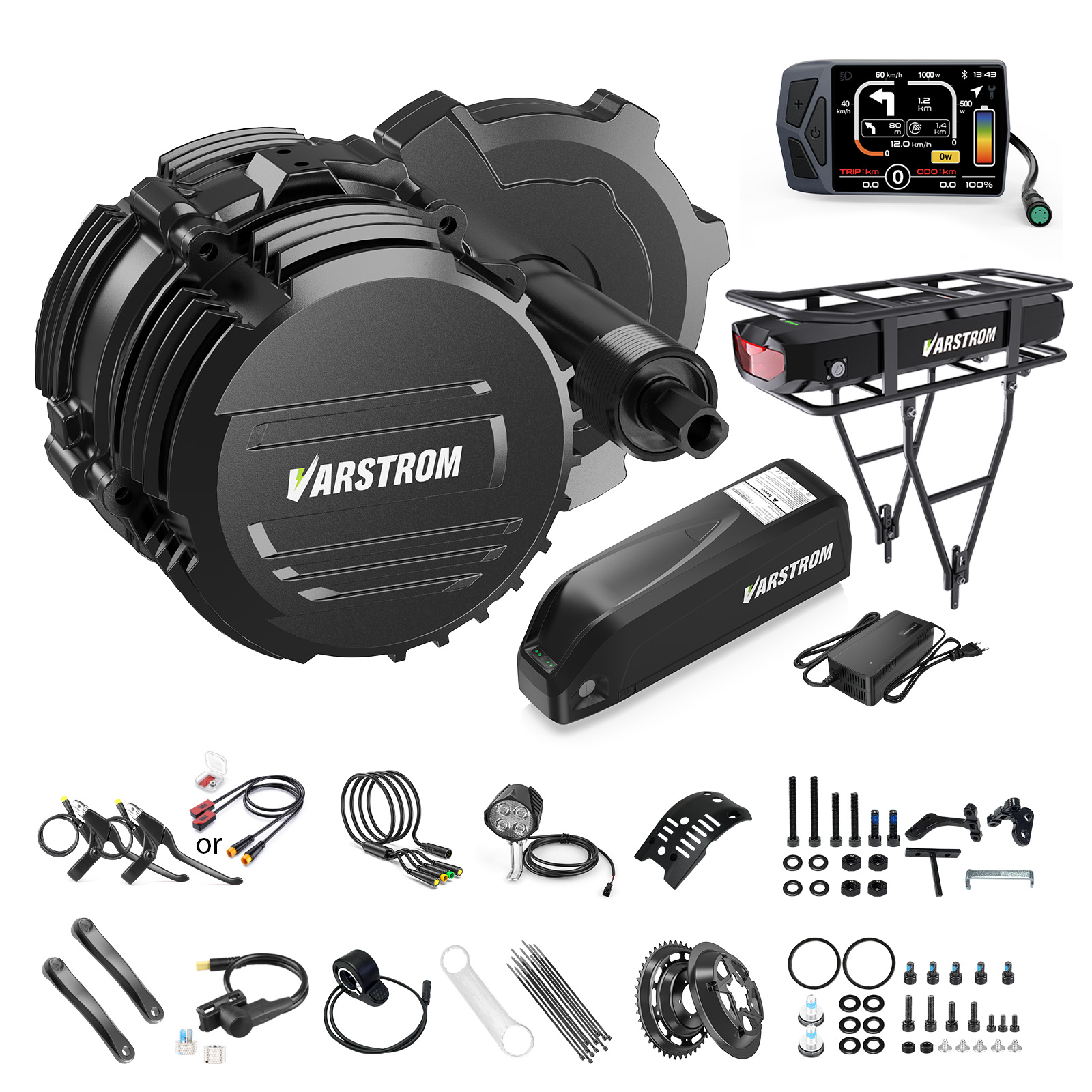 Tongsheng Tsdz2B Mid Drive Motor - [ESTOQUE EUA] Kit de Motor Central