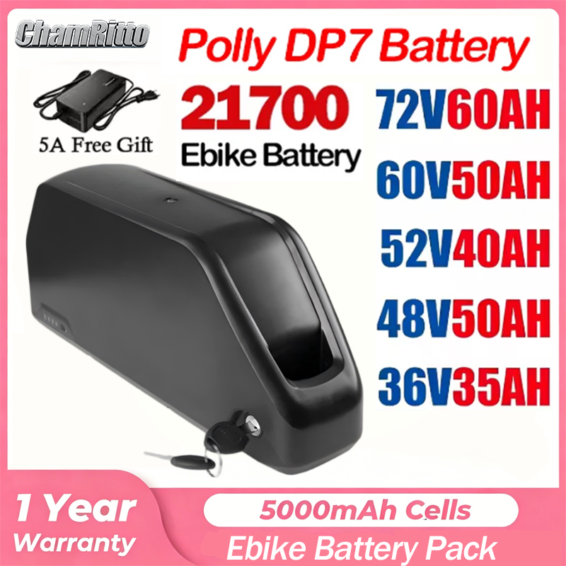 Electric Bicycle Battery 72V 30Ah - Bateria Hailong Polly 52V 50Ah para
