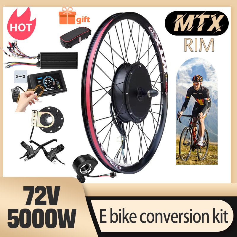 Ebike Conversion Kit 72V 3000W - Kit de conversão de bicicleta mtx39