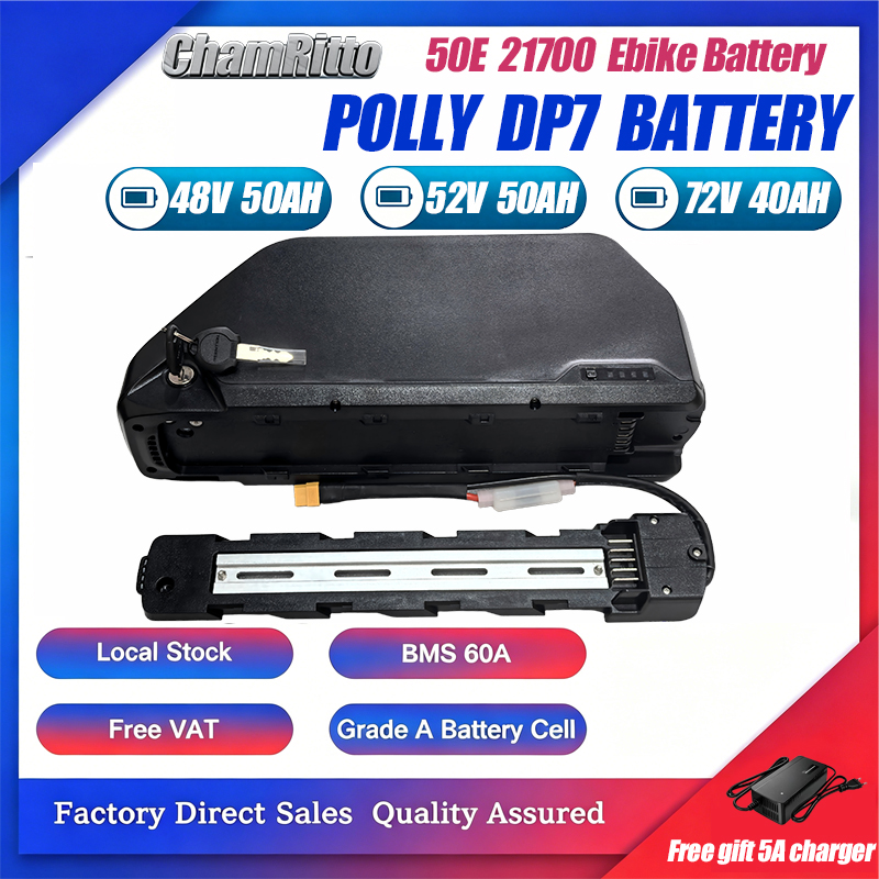 Electric Bicycle Battery 72V 30Ah - Bateria de Lítio para Bicicleta Elétrica