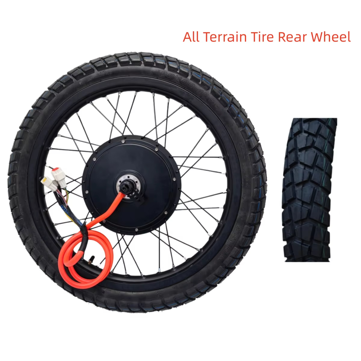 Kit de Conversão de Roda Trase - 72V 5000W Hub Motor Kit avaliação e preço