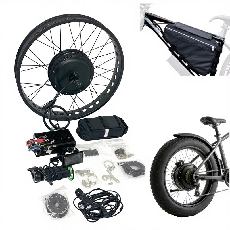 Kit de Conversão para E-bike c - Fat Tire Ebike Conversion Kit 2000W avaliação e preço