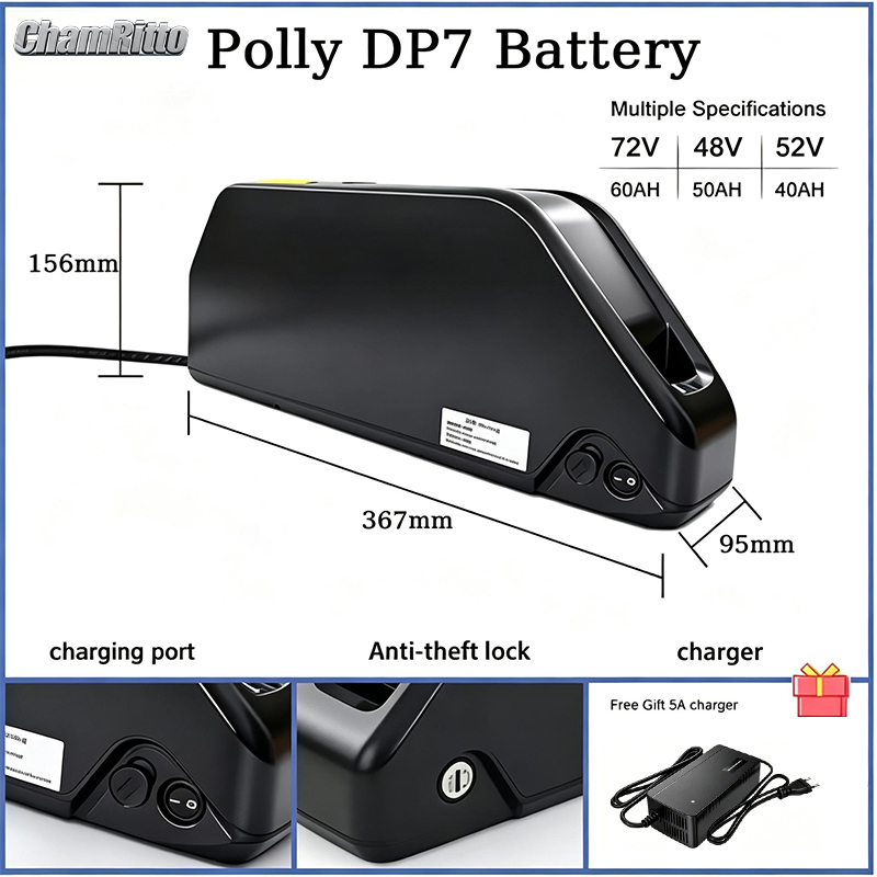 Bateria Hailong para bicicleta - Electric Bicycle Battery 72V 30Ah avaliação e preço