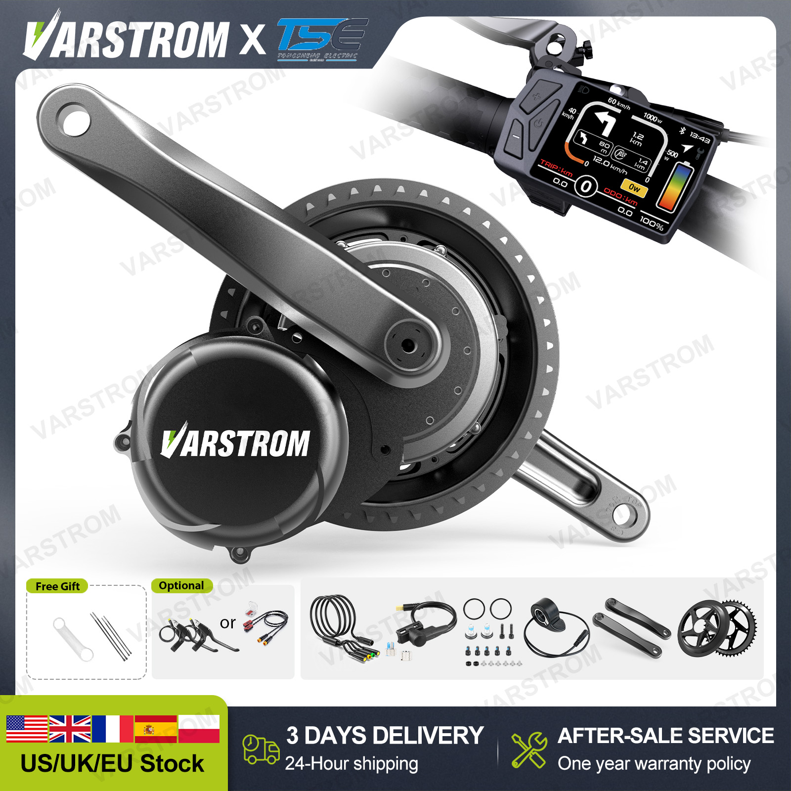 [3Entrega no dia] Tongsheng Mi - Tongsheng Tsdz2B Mid Drive Motor avaliação e preço
