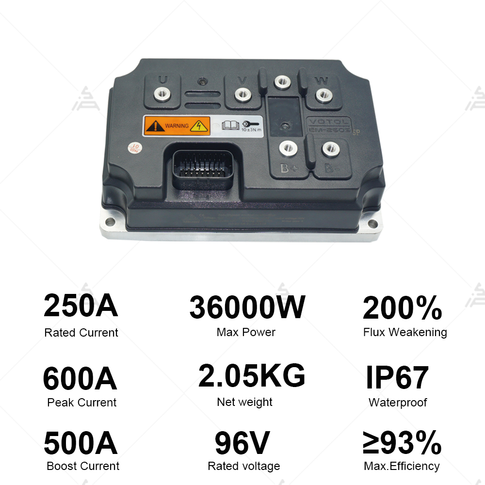Controlador de Motor BLDC Voto - Programmable Bldc Motor Controller 96V avaliação e preço