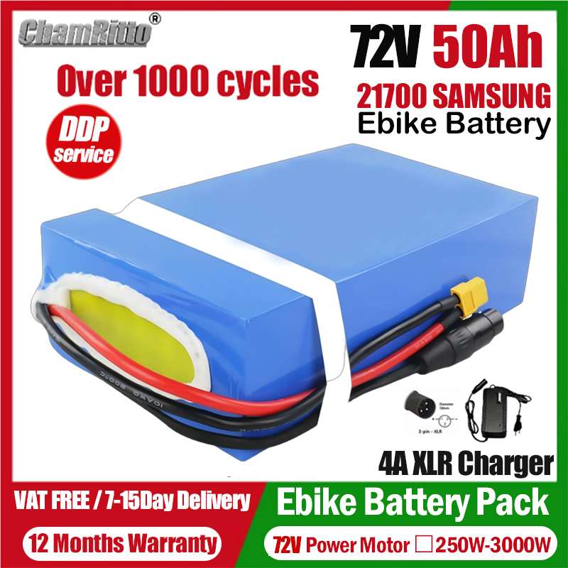 Bateria para Bicicleta Elétric - Electric Bicycle Battery 72V 30Ah avaliação e preço