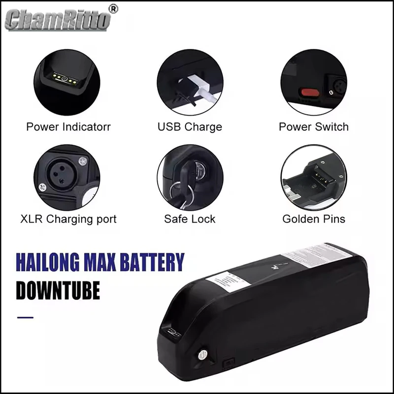 Bateria para Ebike 72V60V 48V  - Ebike Battery 48V 20Ah Hailong avaliação e preço