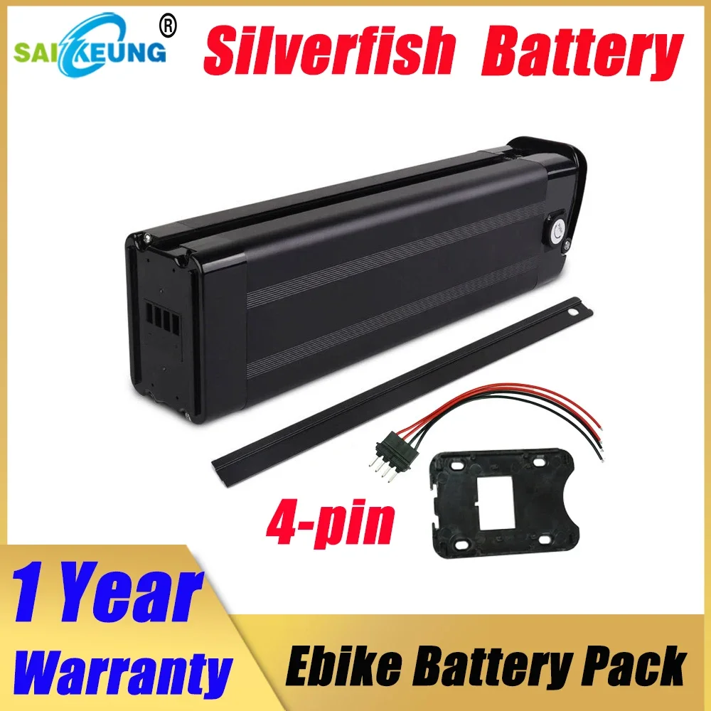 Bicicleta elétrica SilverFish  - Ebike Battery 48V 20Ah Hailong avaliação e preço