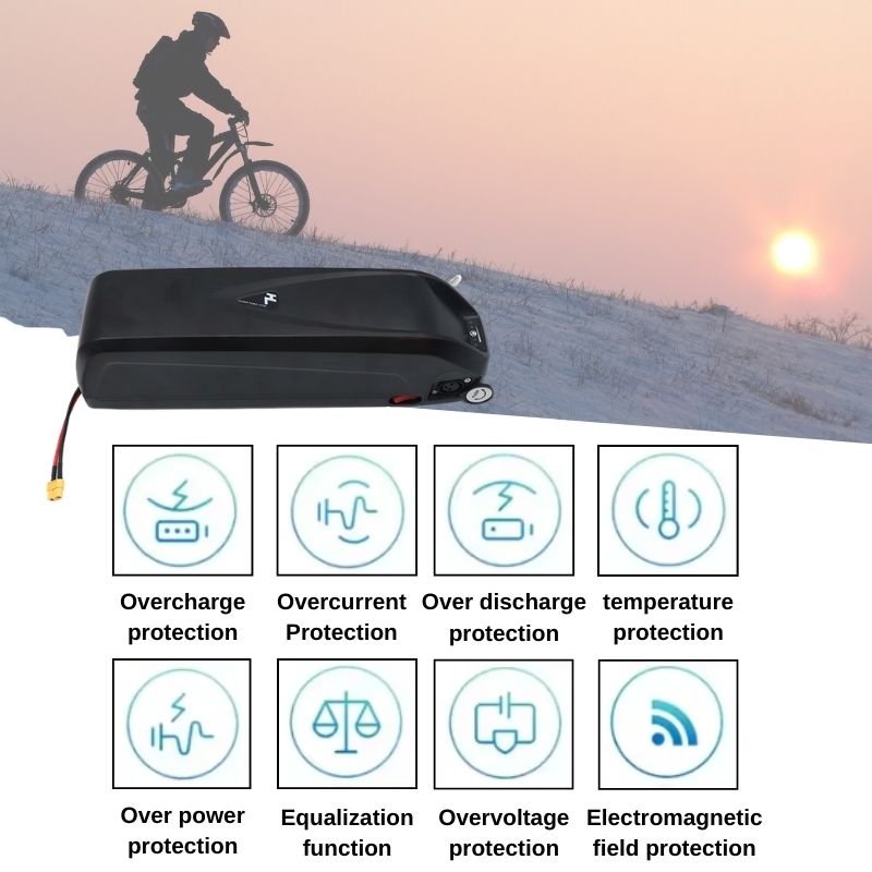 Nova Bateria Hailong 36V 48V 5 - Ebike Battery 48V 20Ah Hailong avaliação e preço