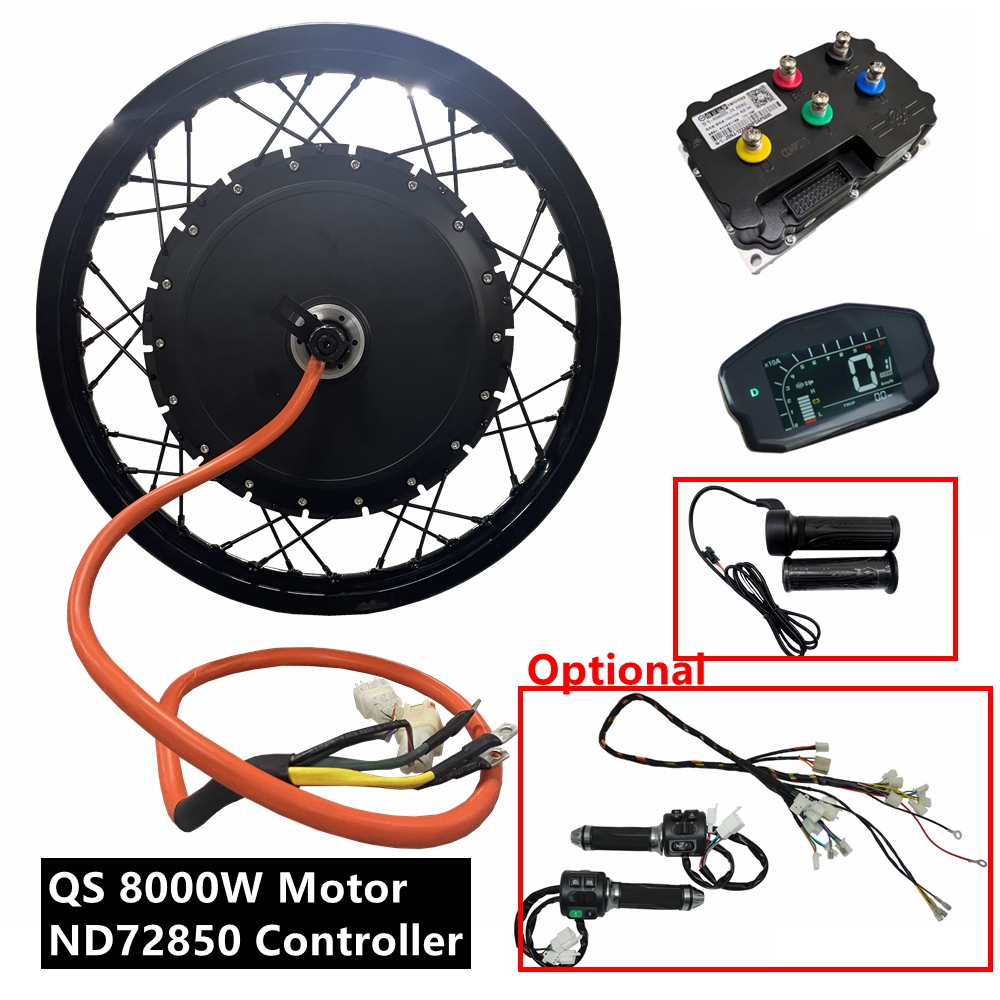 Kit de Bicicleta Elétrica NBpo - 72V 5000W Hub Motor Kit avaliação e preço