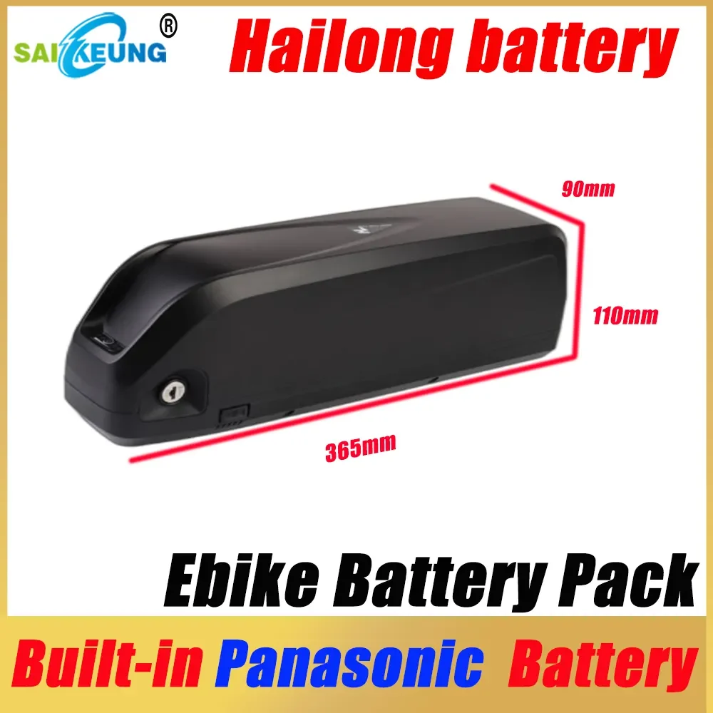 Bateria original 48v 52v 20ah  - Ebike Battery 48V 20Ah Hailong avaliação e preço