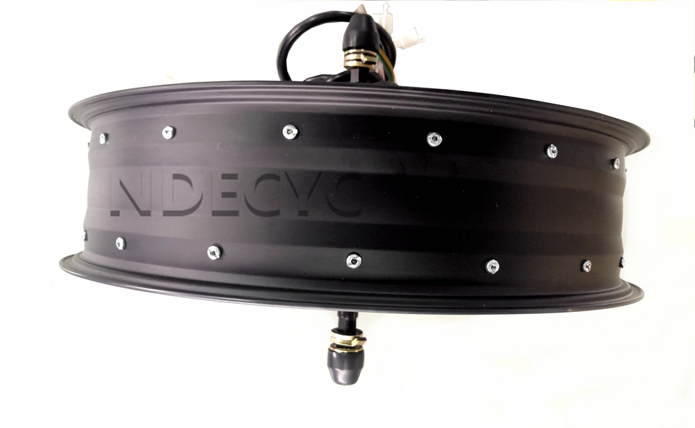 Nbpower 170/190mm abandono 48- - 72V 5000W Hub Motor Kit avaliação e preço