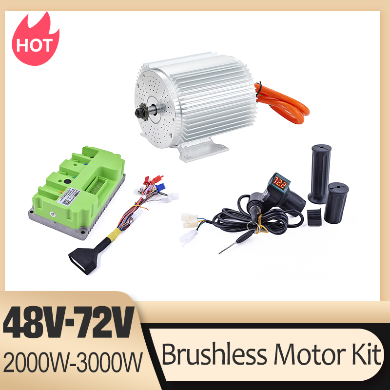 Kit de Conversão de Motor Elét - Ebike Conversion Kit 72V 3000W avaliação e preço