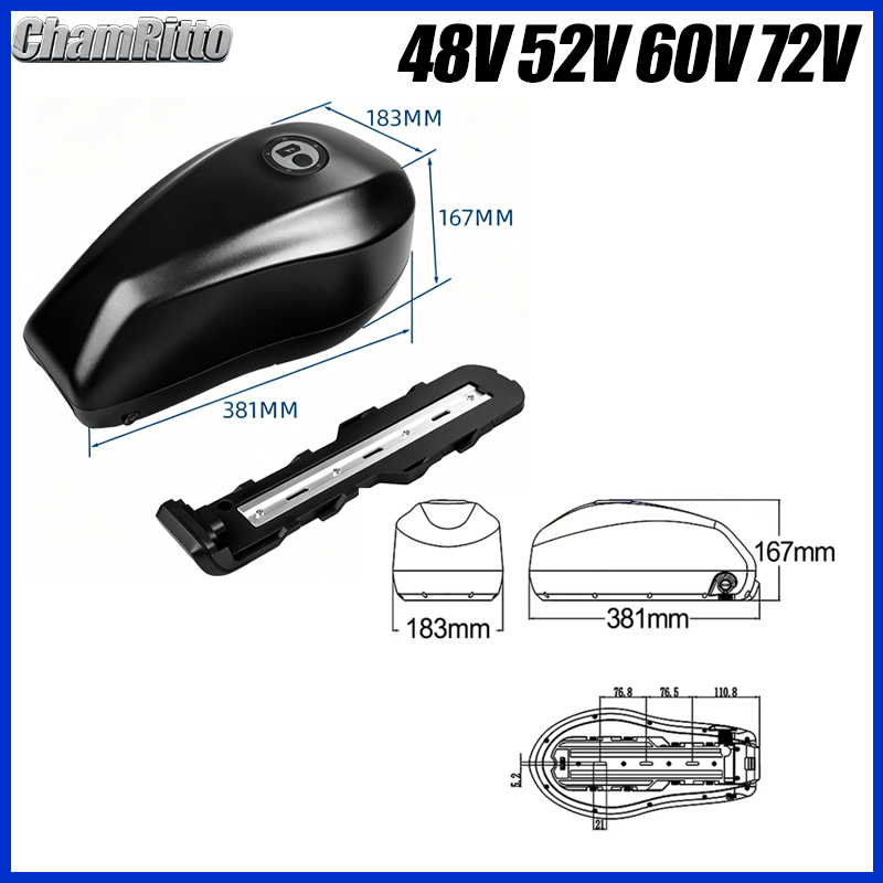 Bateria de tanque de combustív - Electric Bicycle Battery 72V 30Ah avaliação e preço