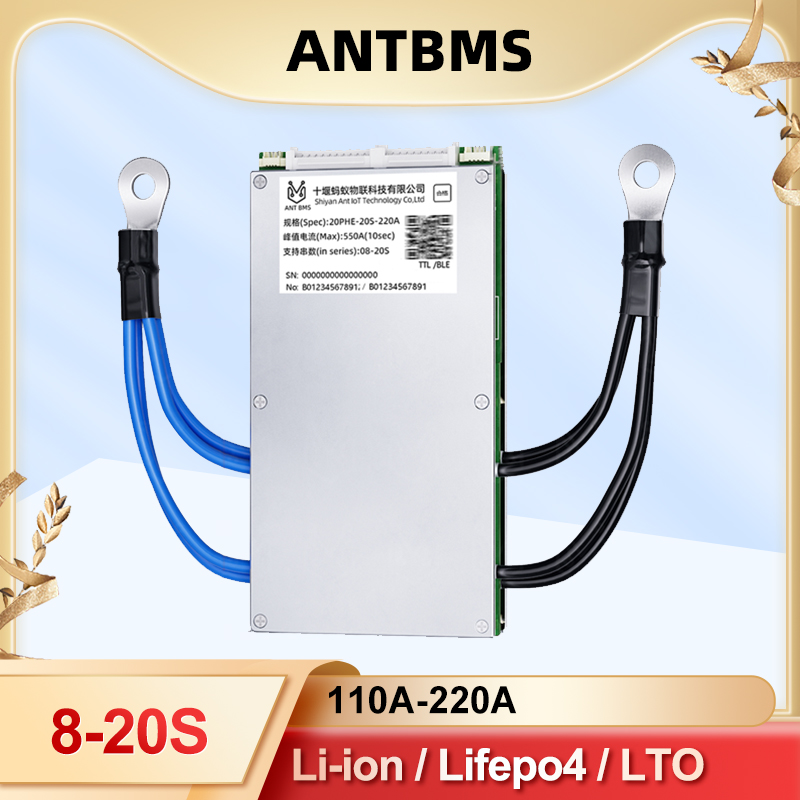 ANT Smart BMS 8S-20S com WiFi  - Smart Bms 72V 20S 150A Bluetooth avaliação e preço