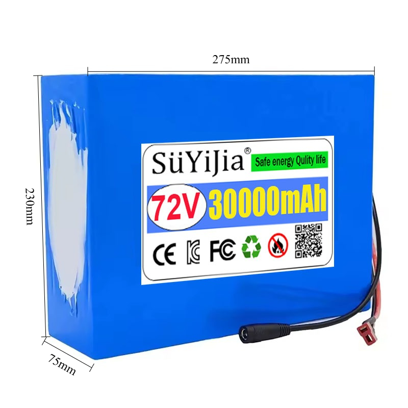 Bateria de Lítio 72V 30Ah 2170 - Electric Bicycle Battery 72V 30Ah avaliação e preço