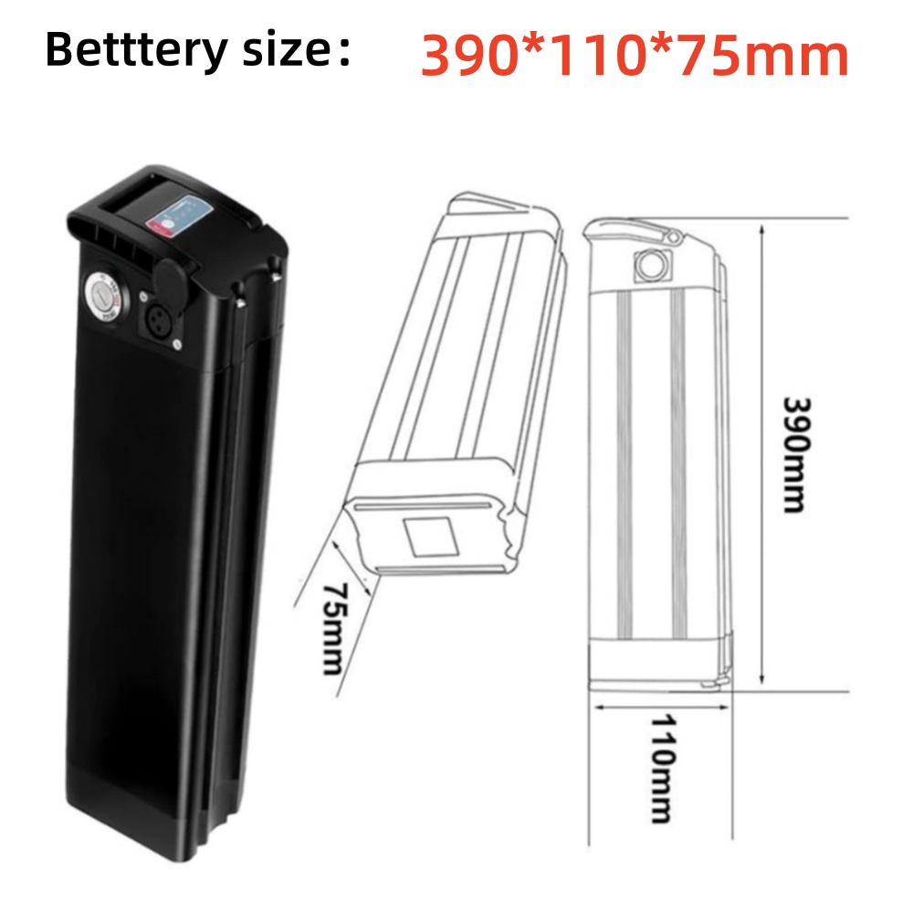 Bateria 36V/48V 15Ah 20Ah de L - Ebike Battery 48V 20Ah Hailong avaliação e preço