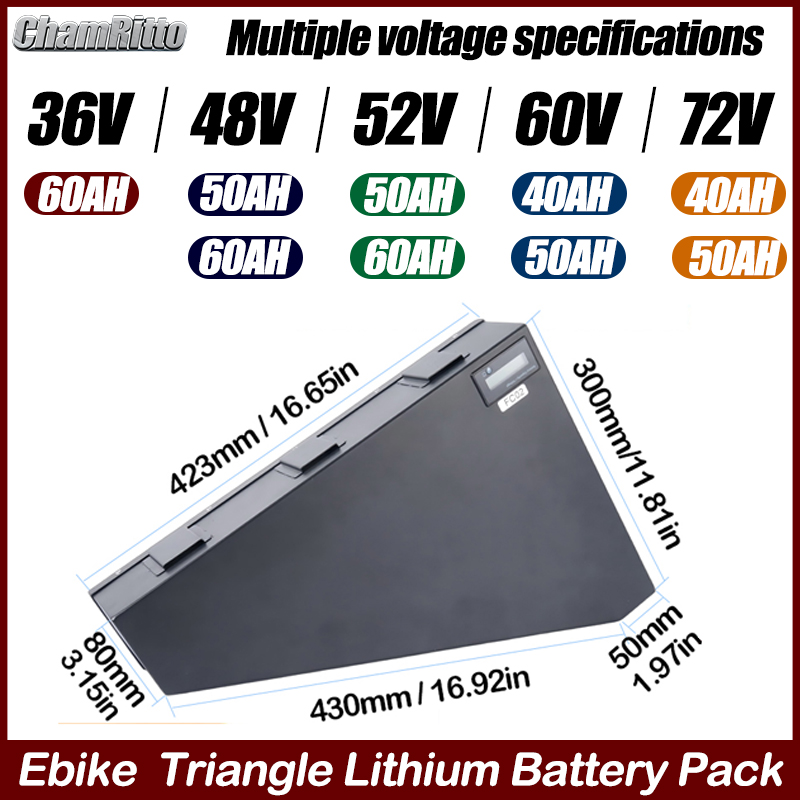 Bicicleta Elétrica 60v72v 3000 - Electric Bicycle Battery 72V 30Ah avaliação e preço